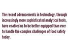 Advancing Food Safety Technology Into the 21st Century