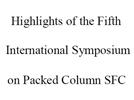 Highlights of the Fifth International Symposium on Packed Column SFC