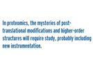 Can Technology Crack and Extract Useful Knowledge From Proteomics, or is the Proteome too Complex?