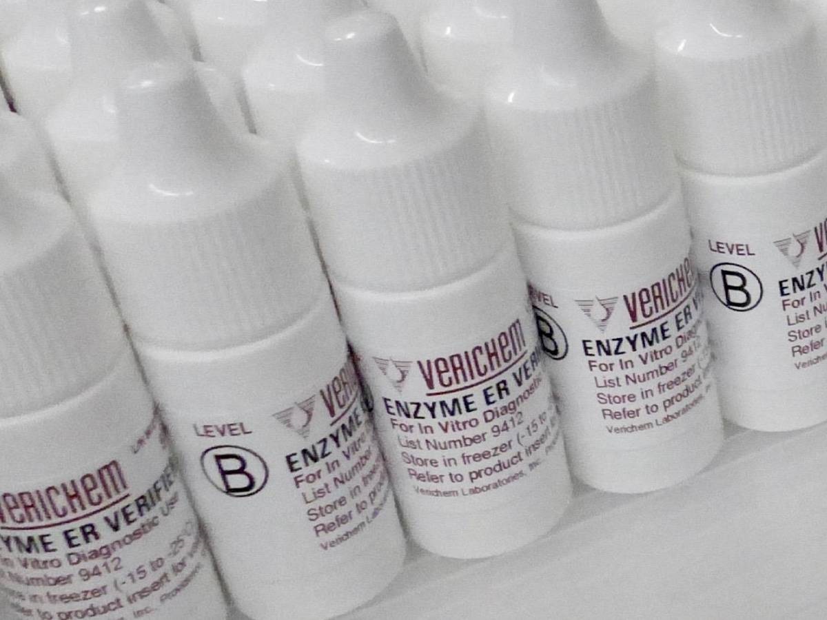  Liquid Stable Clinical Enzyme Calibration Verifiers for Amylase & Lipase Testing Available from Verichem