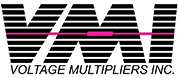 Voltage Multipliers, Inc. Booth #528